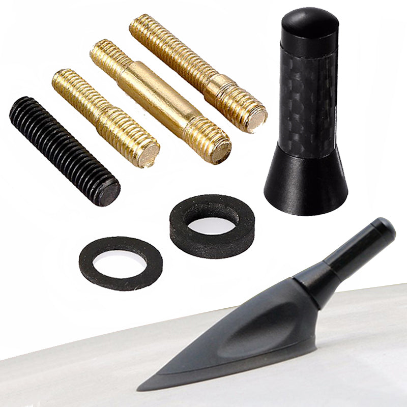 Short Carbon Fiber Car Roof Antenna for AM/FM Radio Signal