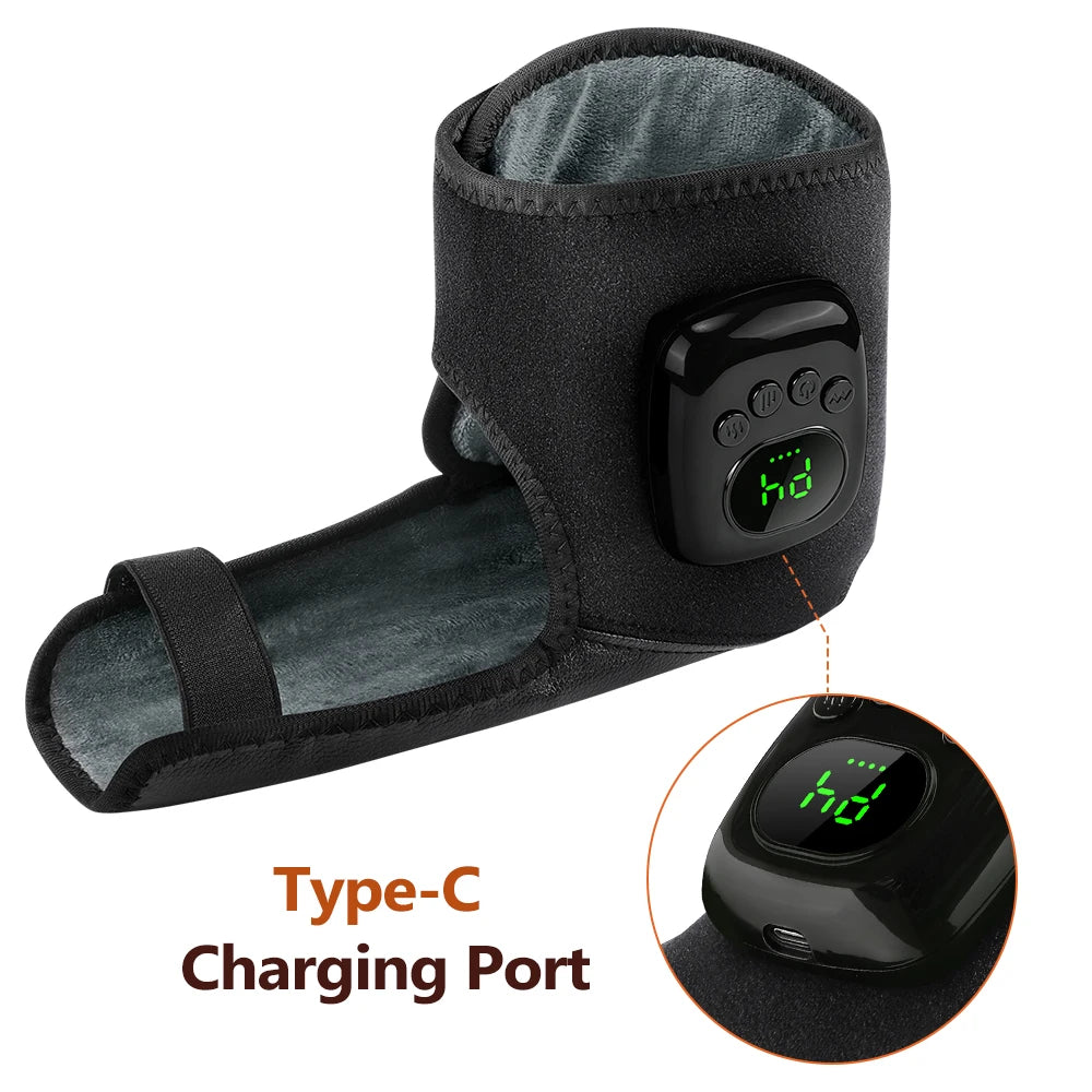Heated Airbag Ankle Compression Massager