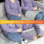 Electric Adjustable Heating Pad for Back Neck and Body Relief