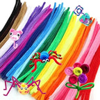 Colorful Chenille Stems for DIY Crafts and Handmade Art