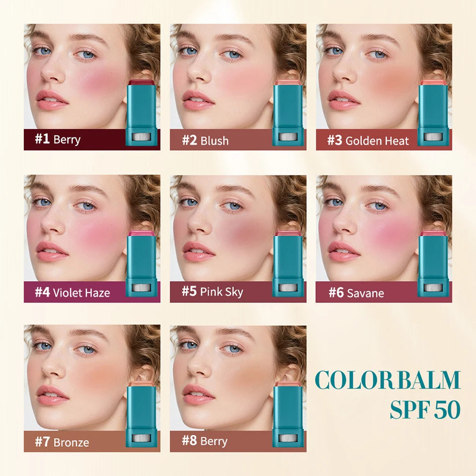 Hydrating SPF 50 Tinted Sunscreen Blush Stick