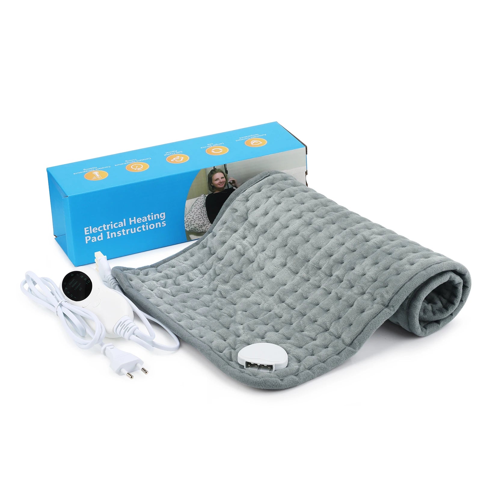 Electric Heating Pad for Back and Body Pain Relief - 16