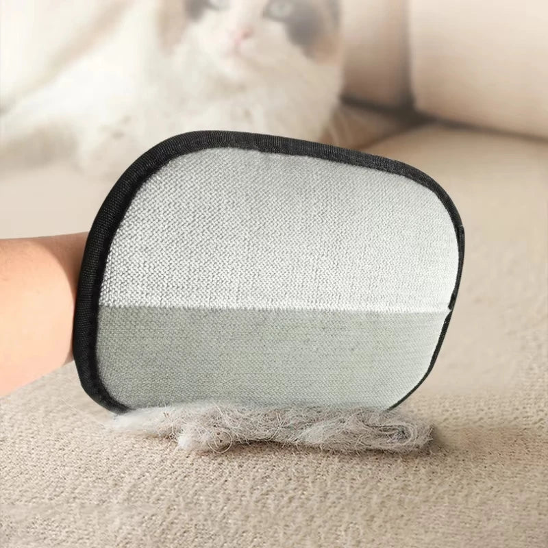Electrostatic Pet Hair Removal Grooming Gloves - 2