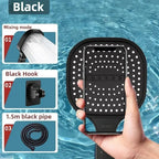 3-Mode Adjustable High-Pressure Handheld Shower Head