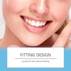 Snap-On Silicone Denture Set for Instant Smile Correction