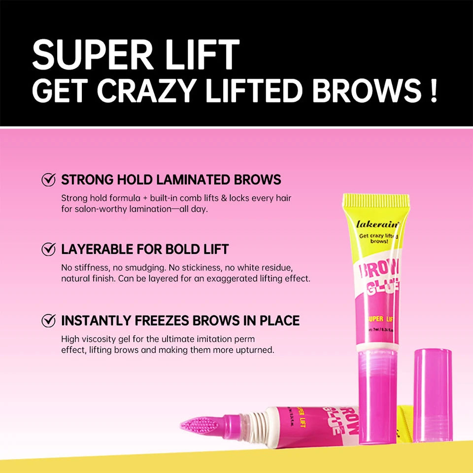 Long-Lasting Eyebrow Lamination Styling Gel