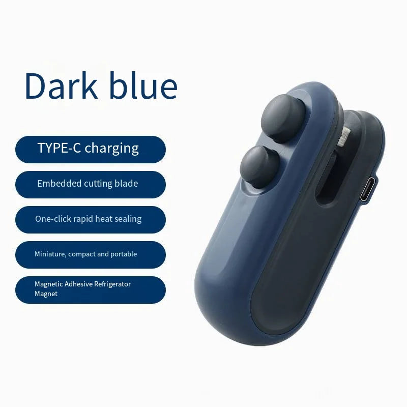 Portable USB Rechargeable Mini Bag Heat Sealer - 5