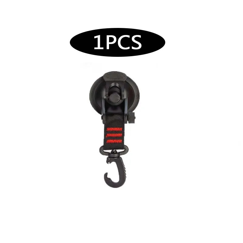 Heavy-Duty Suction Cup Anchor Hooks for Camping and Travel