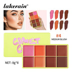 8-Color Cream Blush and Contouring Makeup Palette