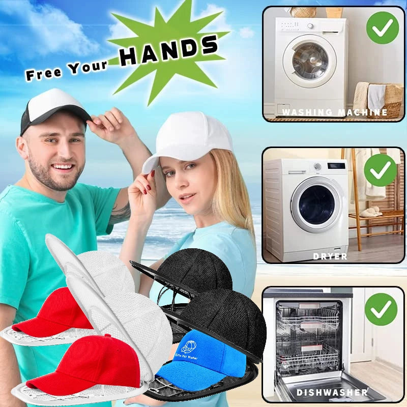 Portable Baseball Cap Washer and Shaper Cage