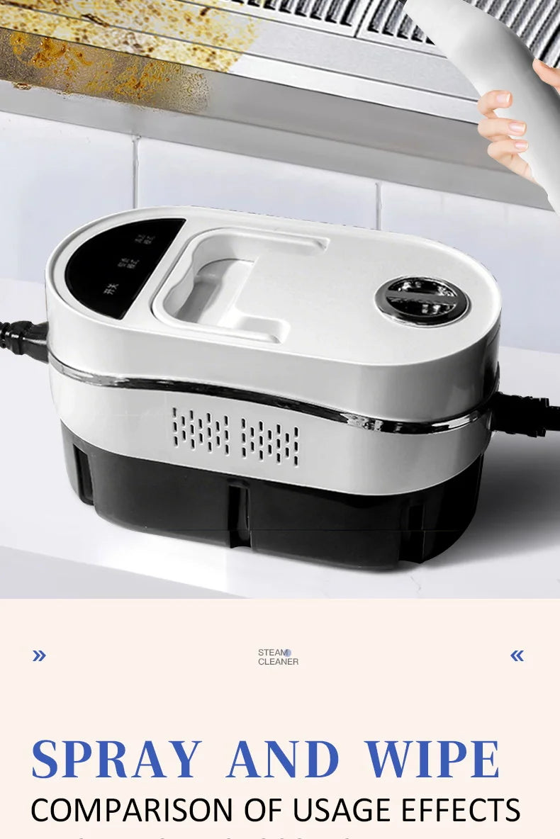 High-Pressure Handheld Steam Cleaner for Home and Car - 12