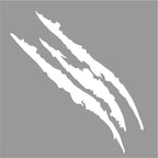 Ghost Claw Car Headlight Decal Sticker