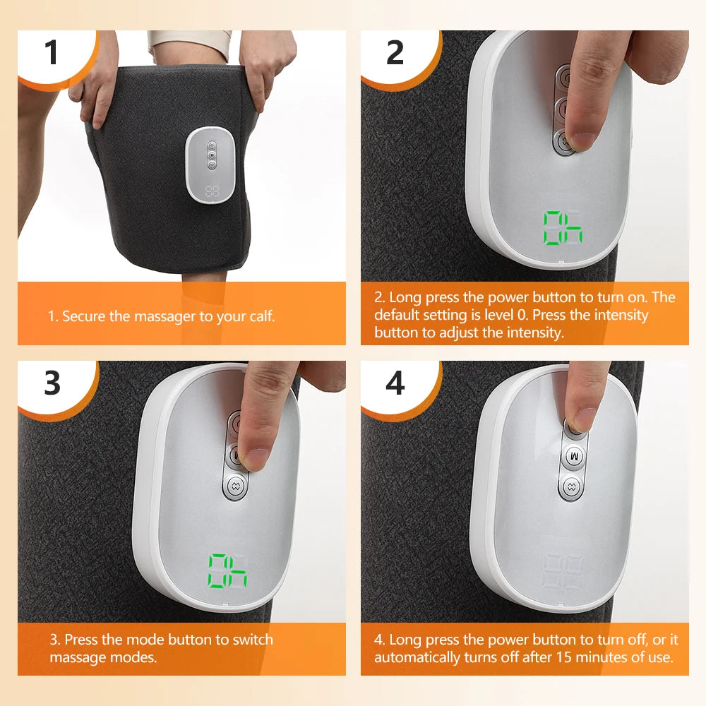 Wireless Air Compression Leg and Calf Massager