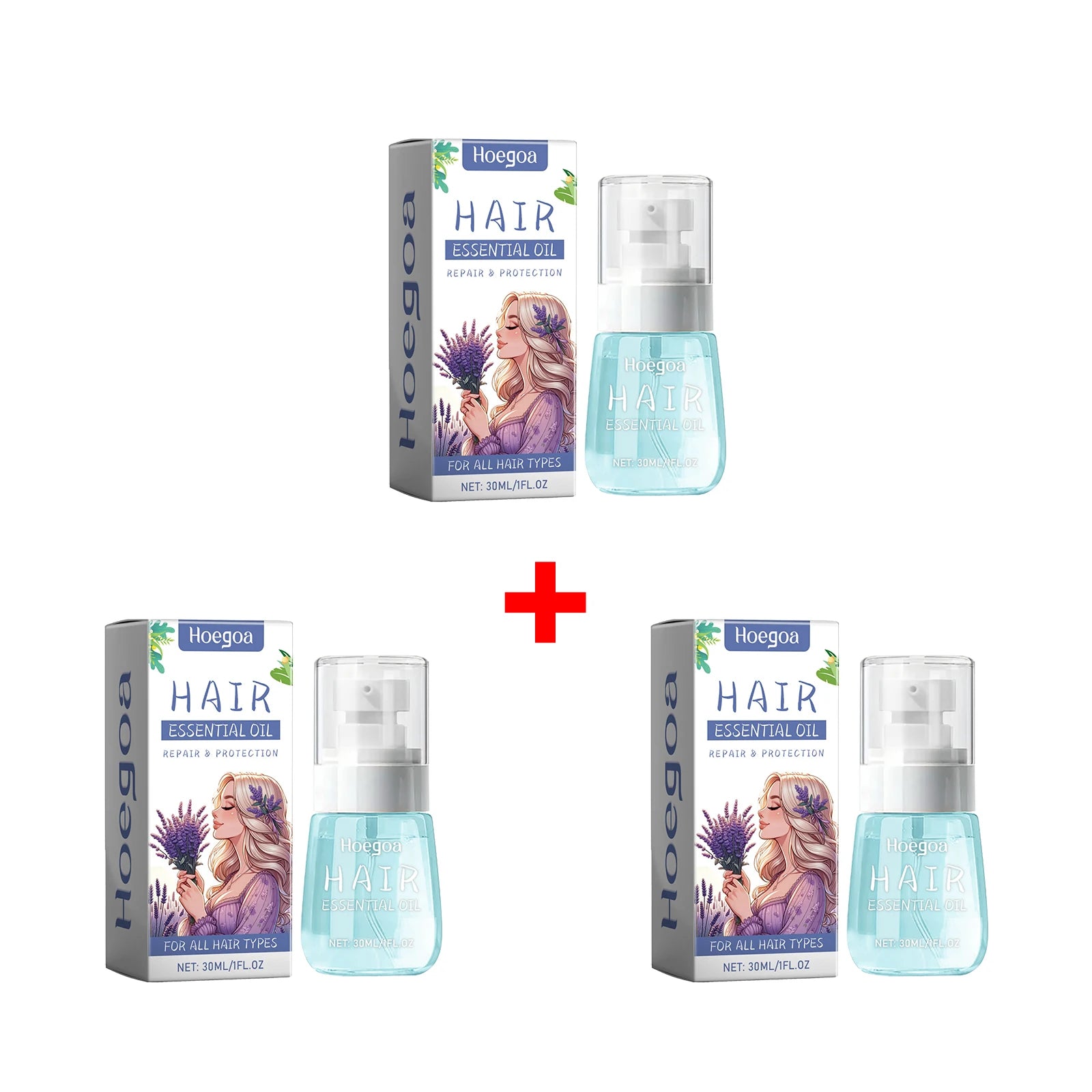 Lavender Hair Essential Oil for Repair and Anti-Frizz - 13