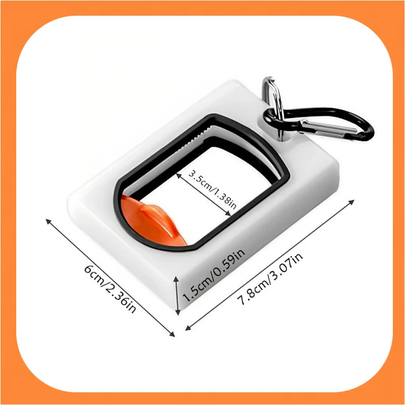 Portable Glow-in-the-Dark Cable Tie Organizer Tool