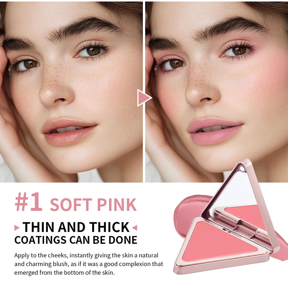 Matte Bronzer Powder for Long-Lasting Smooth Face Makeup