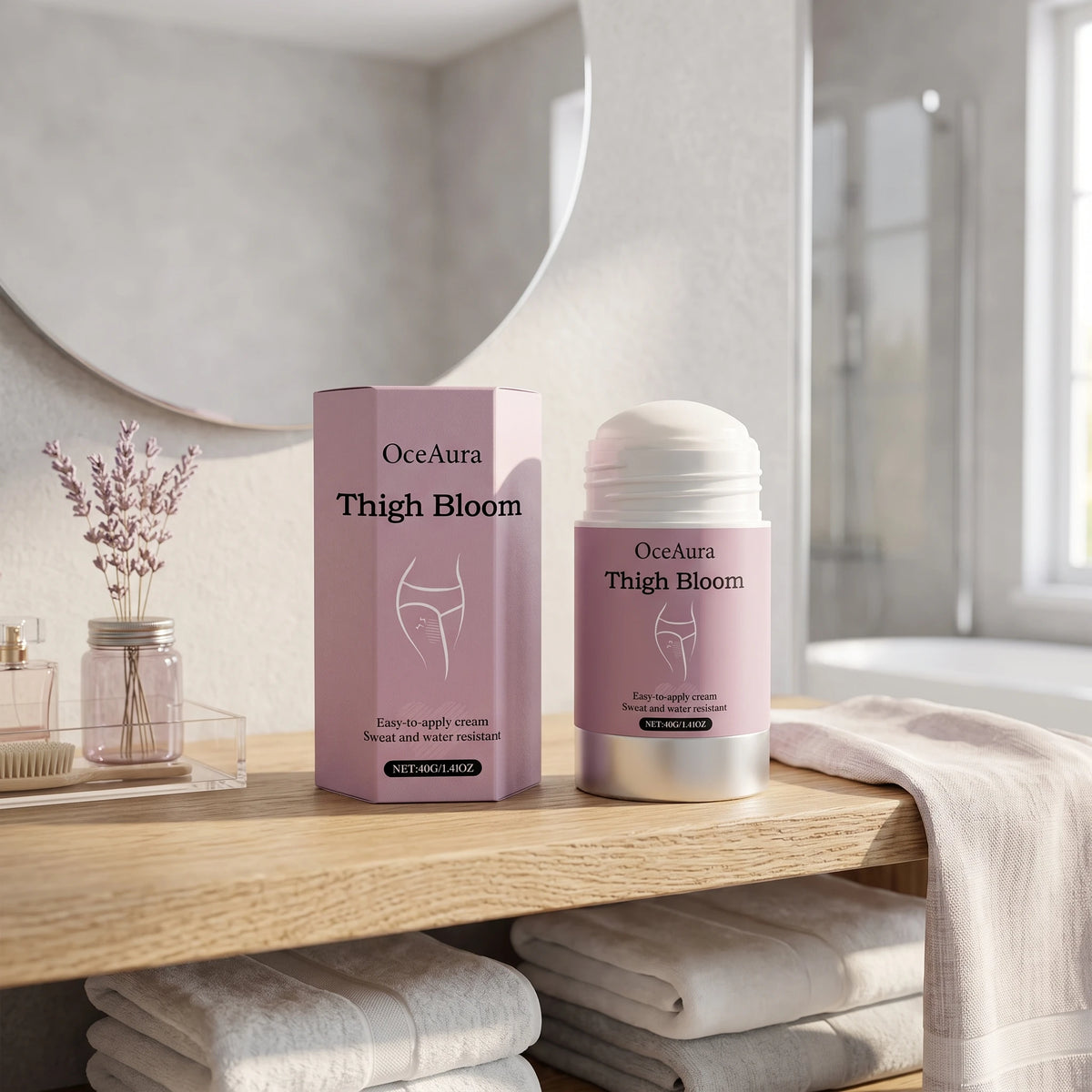Anti-Chafe Thigh Balm Stick for Friction Prevention