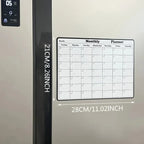 Magnetic Refrigerator Dry Erase Monthly Calendar Planner