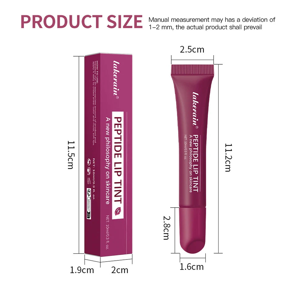 Hydrating Peptide Lip Tint for Shiny Plump Lips