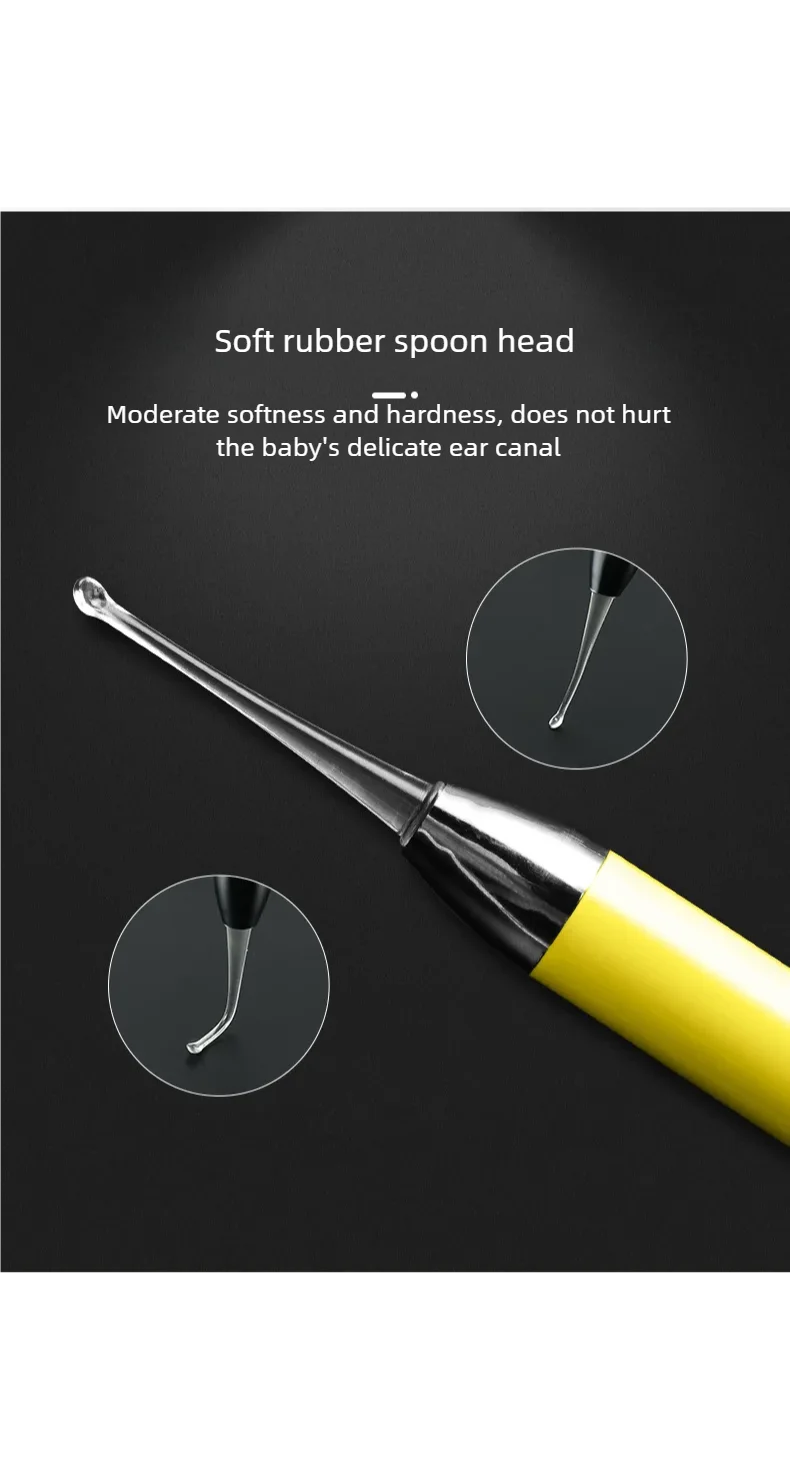 LED Lighted Ear Wax Removal Tool Kit for Adults and Kids
