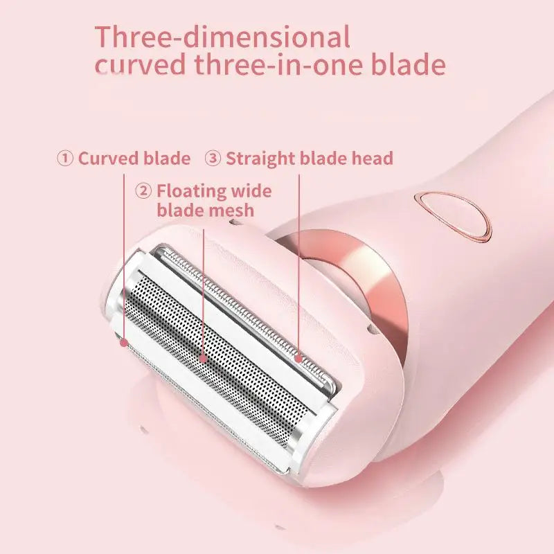 2-in-1 Electric Hair Remover for Face and Body