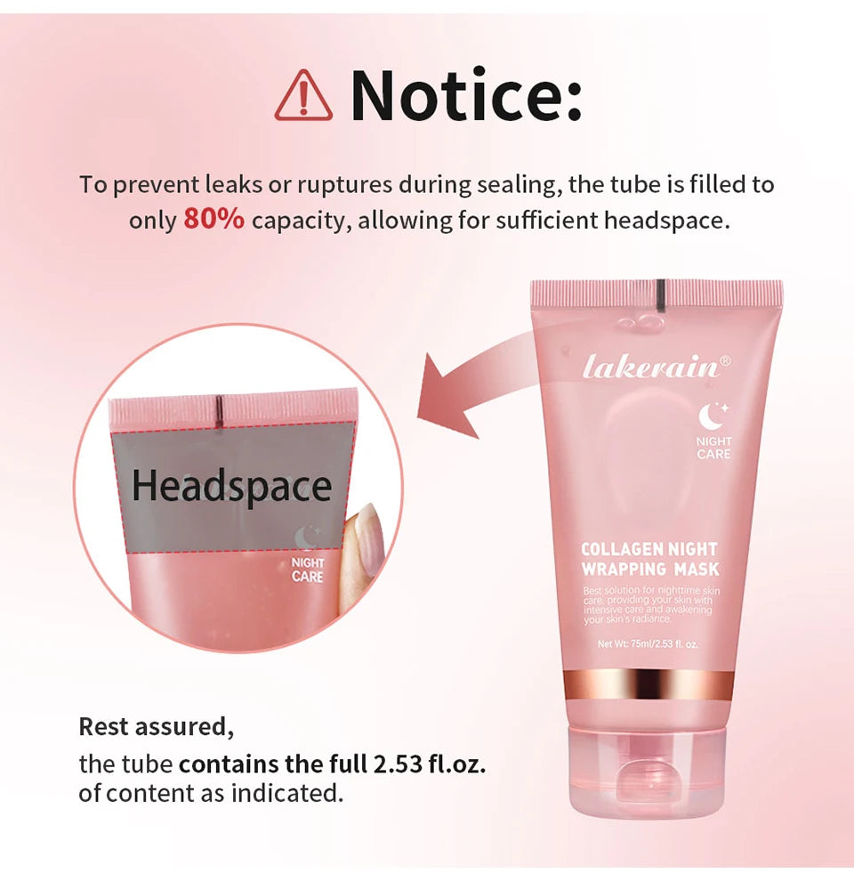 Collagen Peel-Off Night Wrapping Face Mask - 12