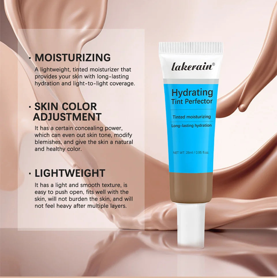 Hydrating Tinted Moisturizer and Face Foundation Cream