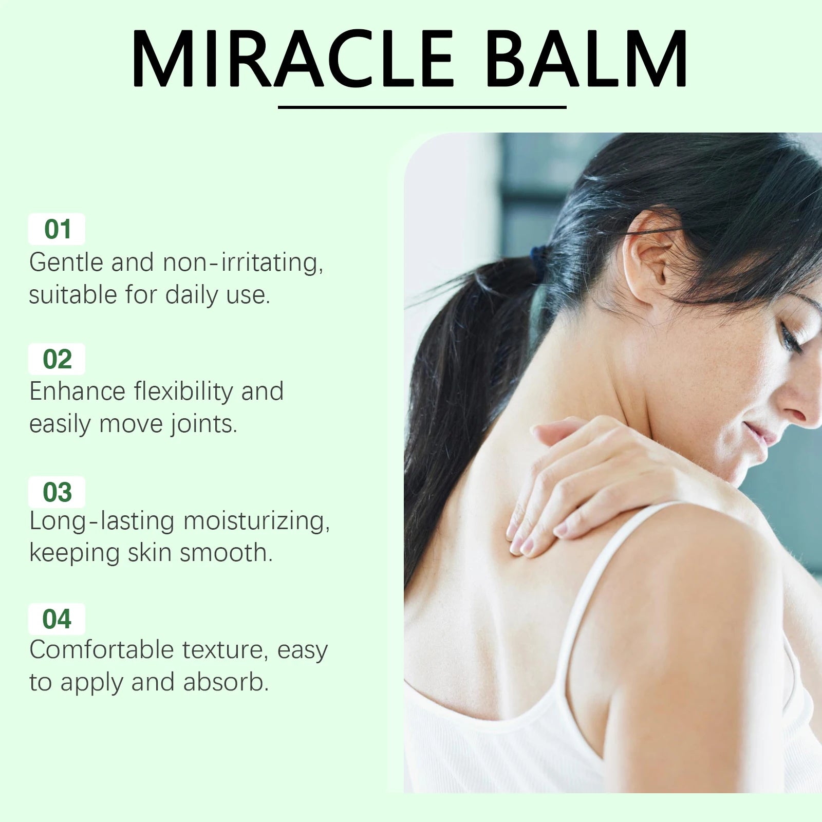 Herbal Muscle and Joint Relief Massage Balm - 10