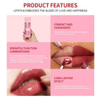 3-in-1 Waterproof Lip Liner, Lipstick, and Gloss Makeup Kit