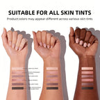 6-Color Soft Pink Neutral Eyeshadow Palette