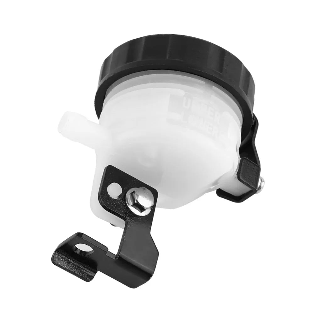 Universal Motorcycle Front Brake Fluid Reservoir Cup with Bracket