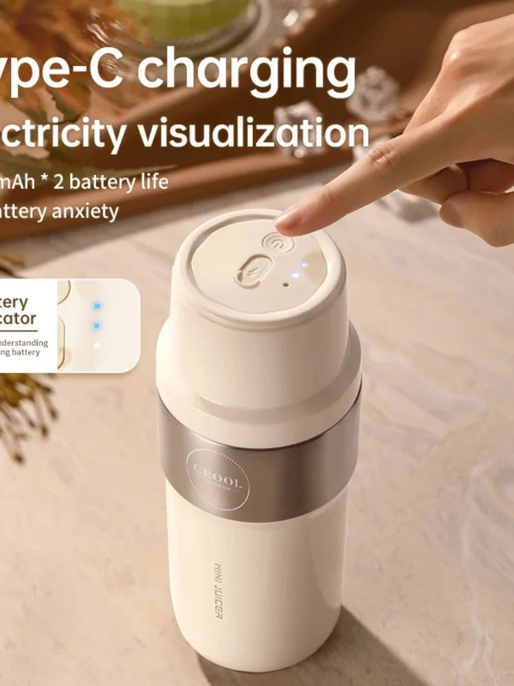 Portable Insulated Vacuum Smoothie Blender and Juicer