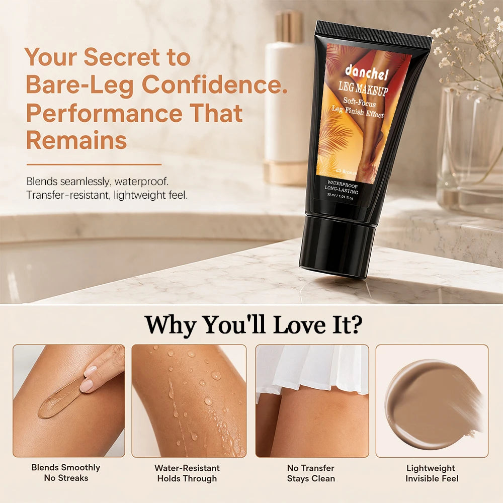 Waterproof Body Foundation and Leg Concealer