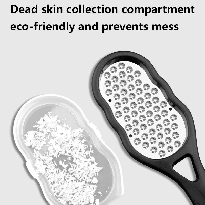 Professional Stainless Steel Foot File for Cracked Heels and Calluses - 3