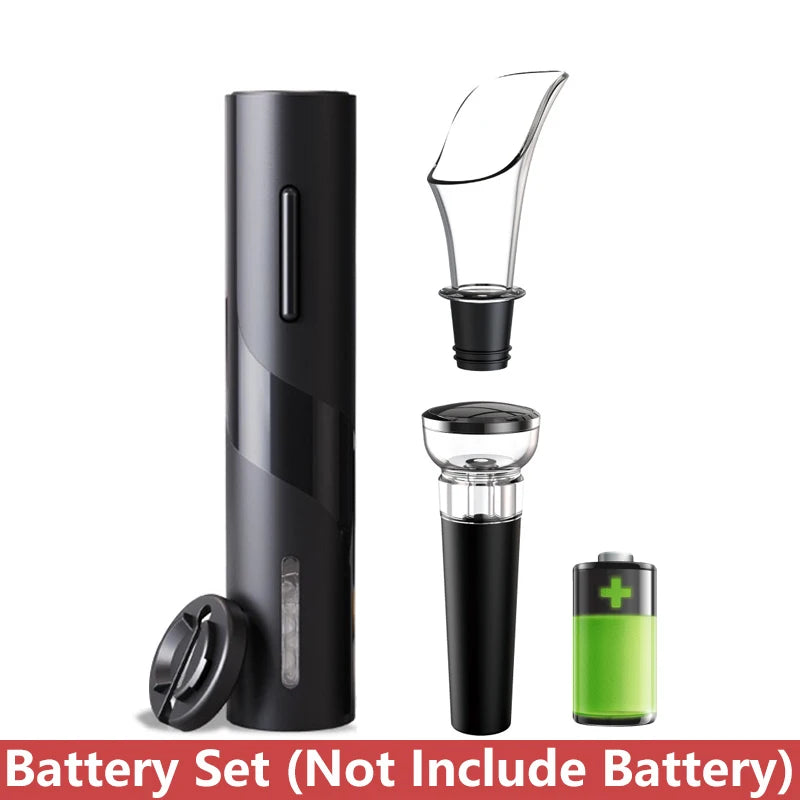 Automatic Electric Wine Opener with Foil Cutter