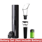 Automatic Electric Wine Opener with Foil Cutter