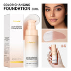 Color-Changing Liquid Foundation for Flawless Radiant Skin