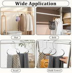 Multifunction Space Saving Hat and Accessory Organizer Hanger