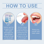 Tongue Cleaning Gel and Scraper Brush Kit