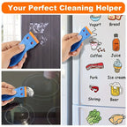 Multipurpose Sticker and Glue Removal Scraper Tool