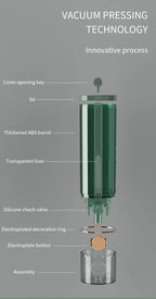 Wall-Mounted Manual Soap Dispenser for Bathroom