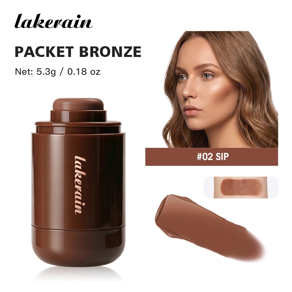 Cream Bronzer Contour Stick for Natural Sculpting