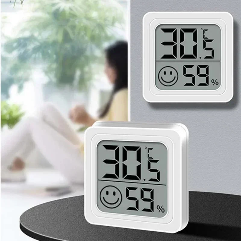 Digital LCD Room Thermometer and Humidity Monitor