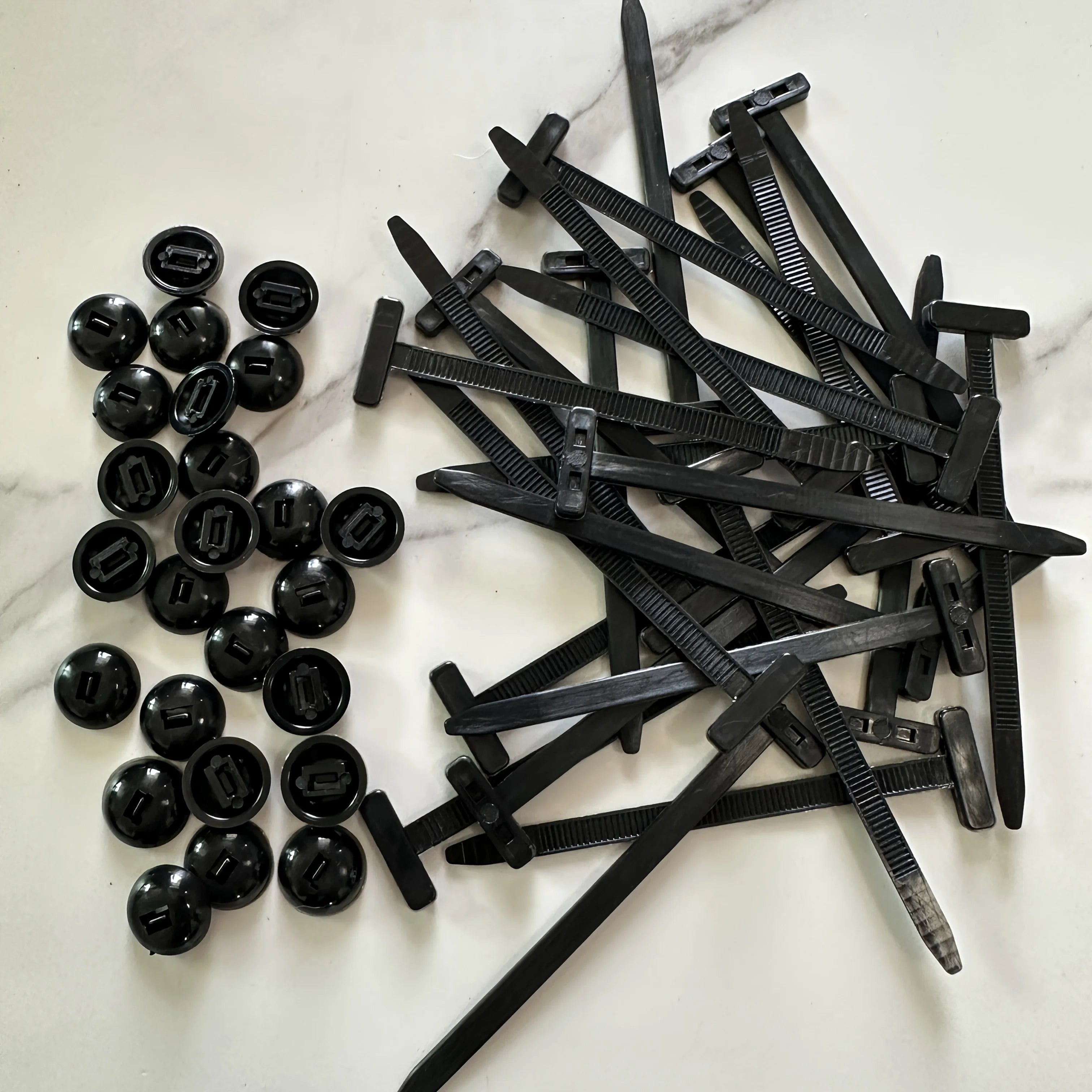 Universal Automotive Fastener and Zip Tie Repair Kit - 7