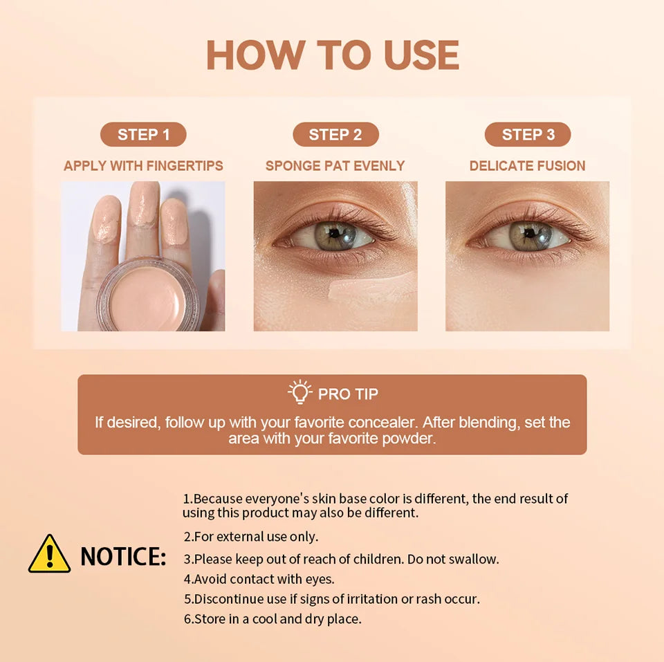 Hydrating Under Eye Brightener Concealer Cream