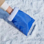 Insulated Ice Scraper Mitt for Car Windshield Winter Snow Removal