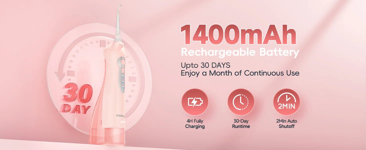 Portable Rechargeable Electric Water Flosser for Teeth - 12
