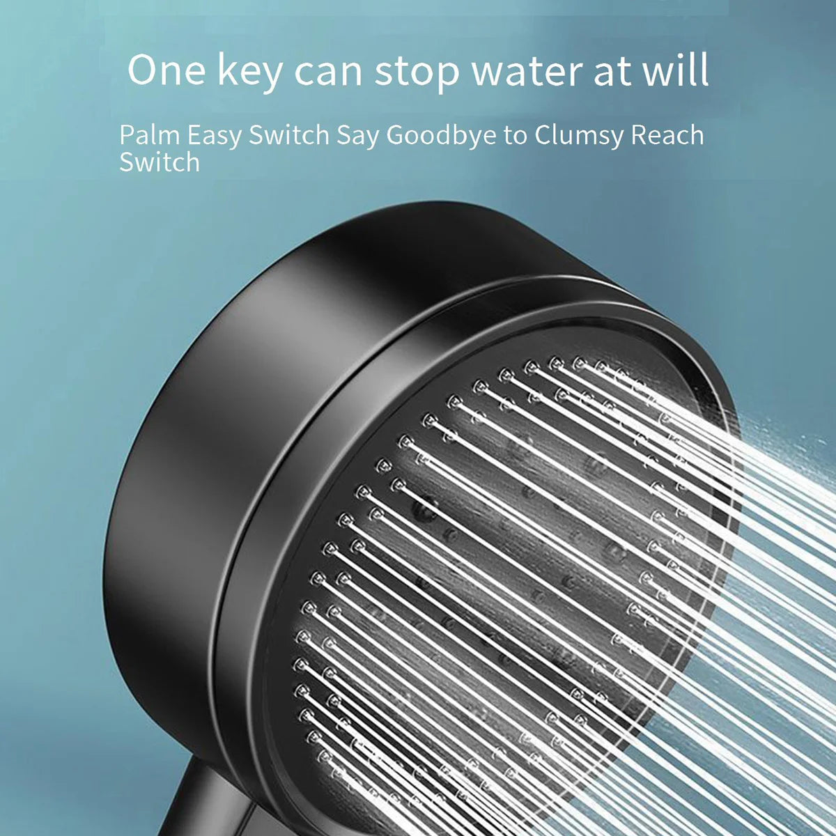 5-Mode High Pressure Handheld Shower Head
