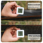 Digital Mini Indoor Thermometer and Humidity Monitor Gauge