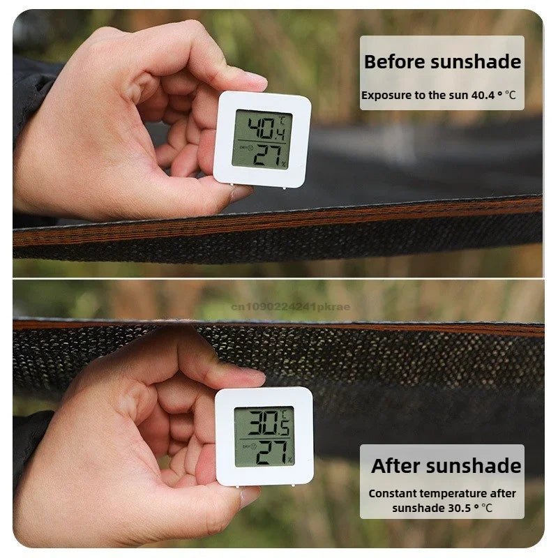 Digital Mini Indoor Thermometer and Humidity Monitor Gauge